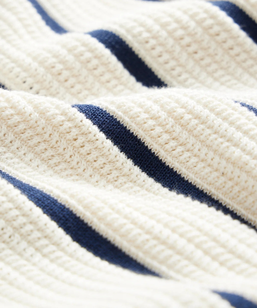 Men's Solid Color Short Sleeve Lapel Knitted